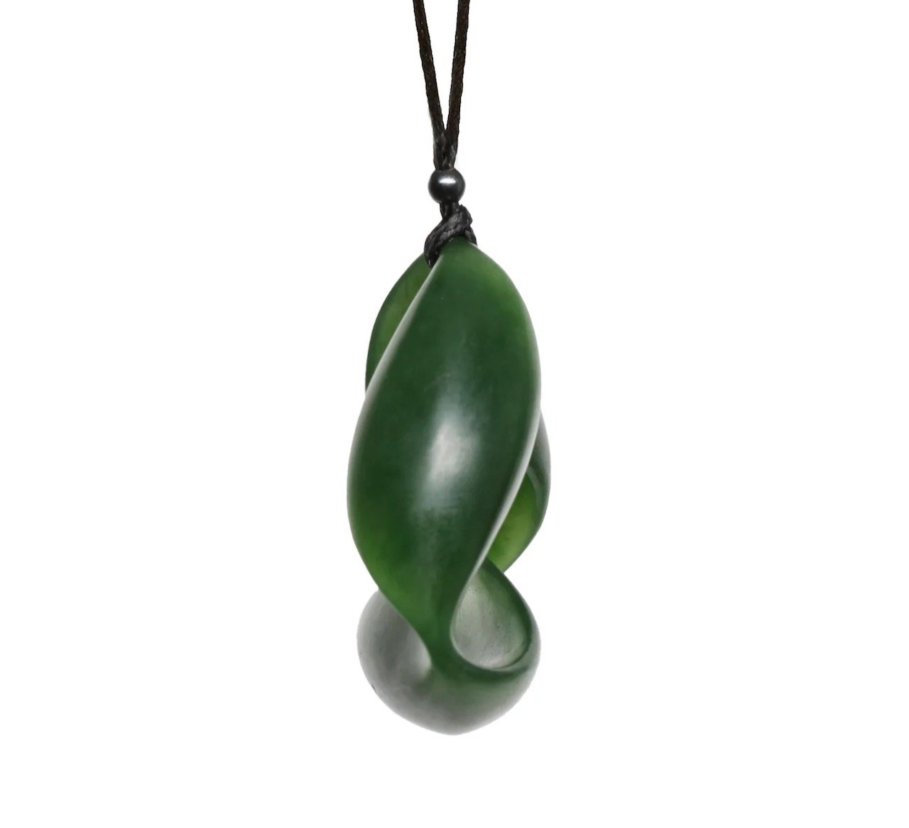 Neil Brown Jade Triangle Mobius (side view).jpeg