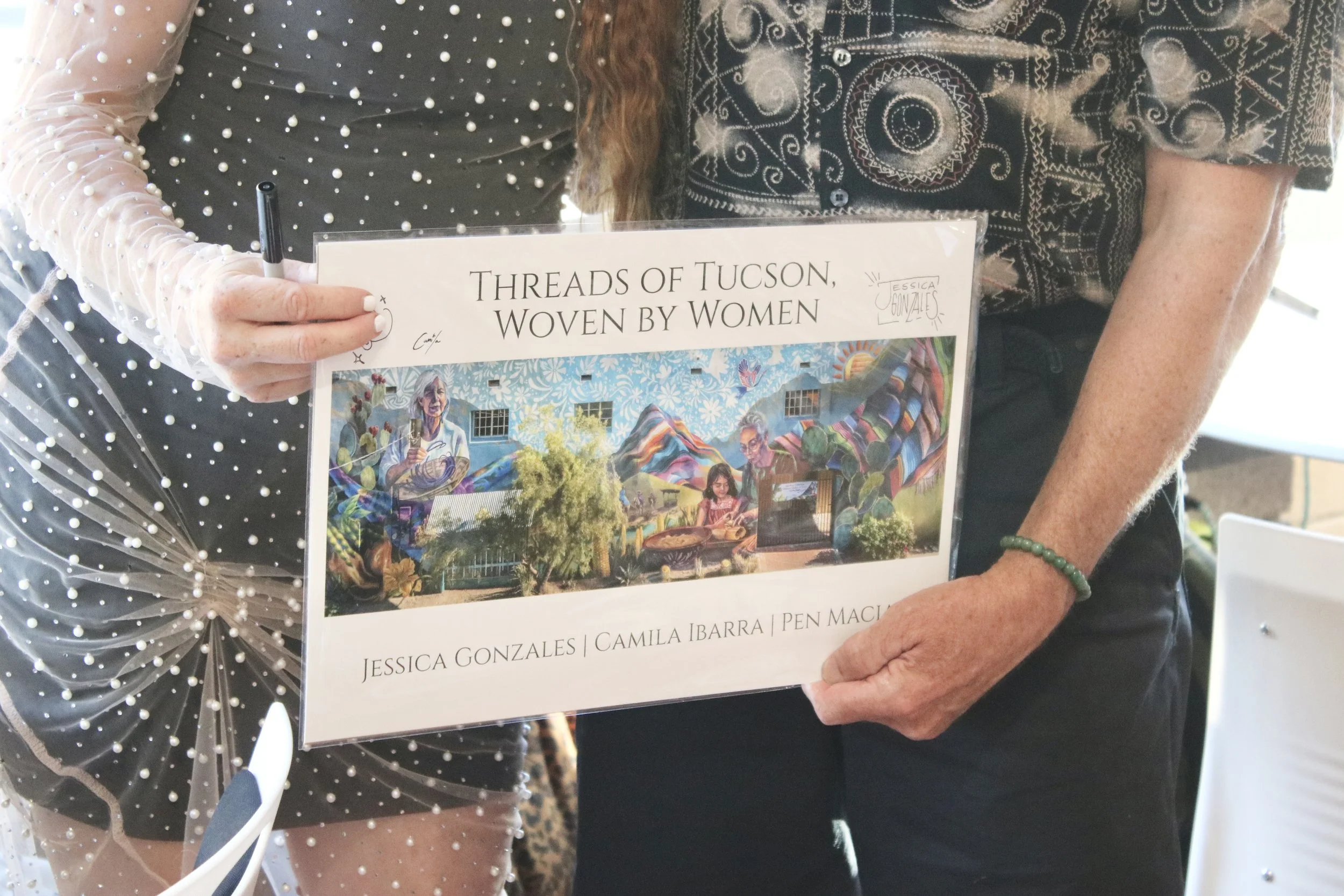 "Threads of Tucson, Woven by Women" - Limited Edition SIGNED Print