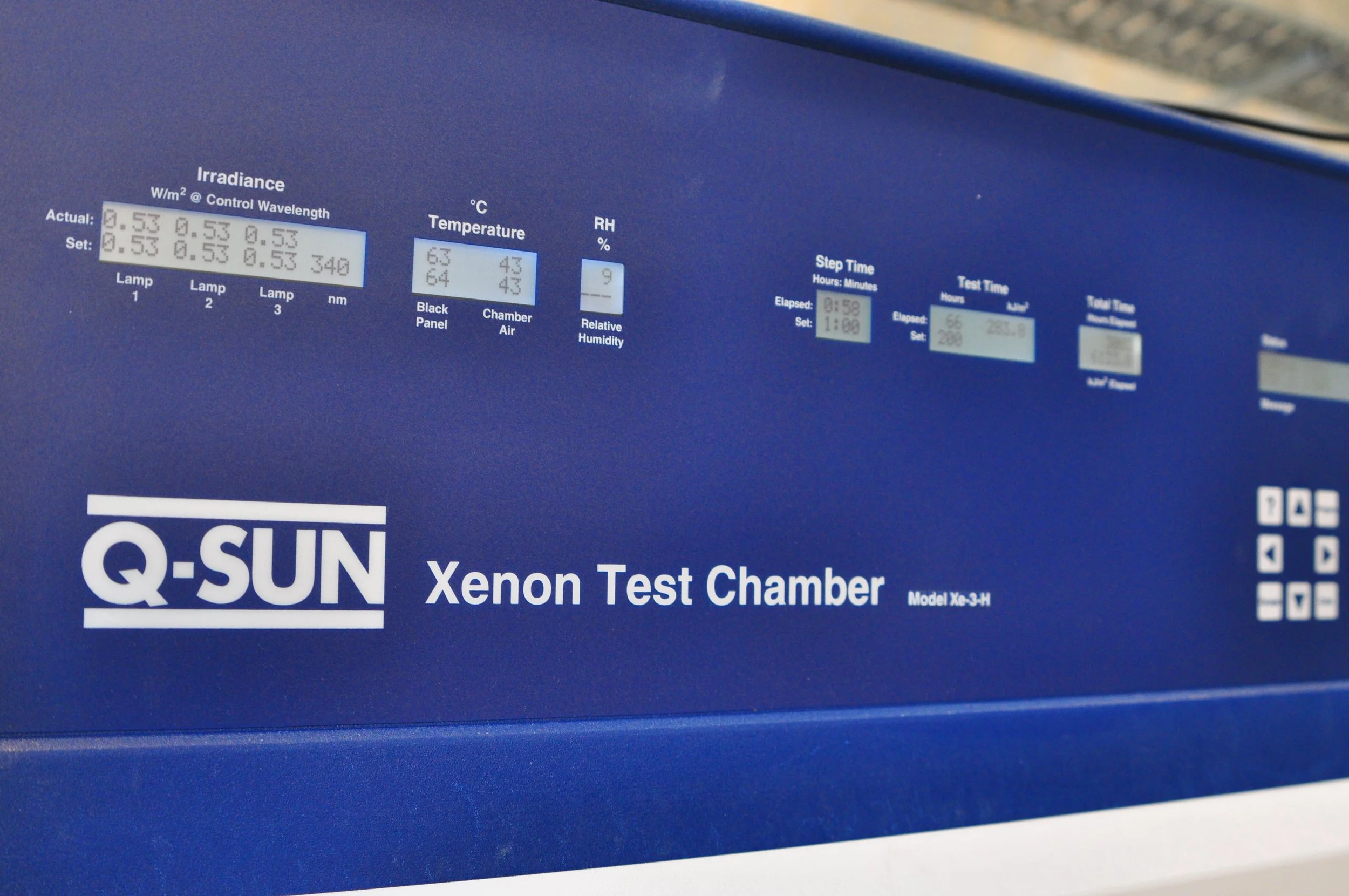 Q Sun Panel Testing UV Testing :: QUV + Xenon-Arc :: HALT & HASS Consulting NZ Ltd