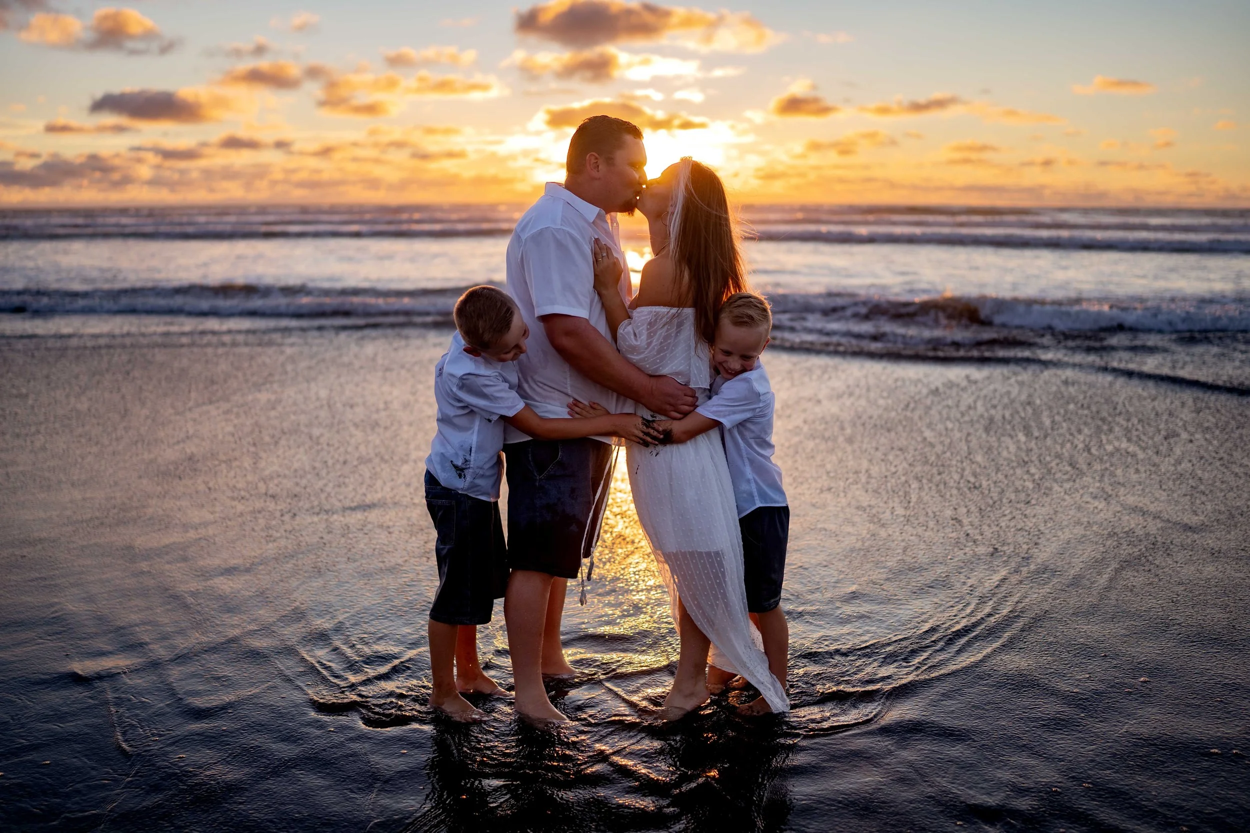 Family photoshoot in Auckland