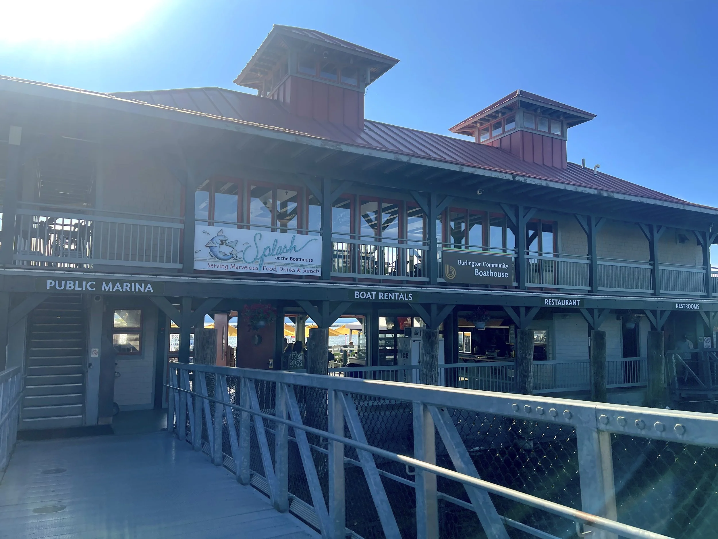 Boathouse signage
