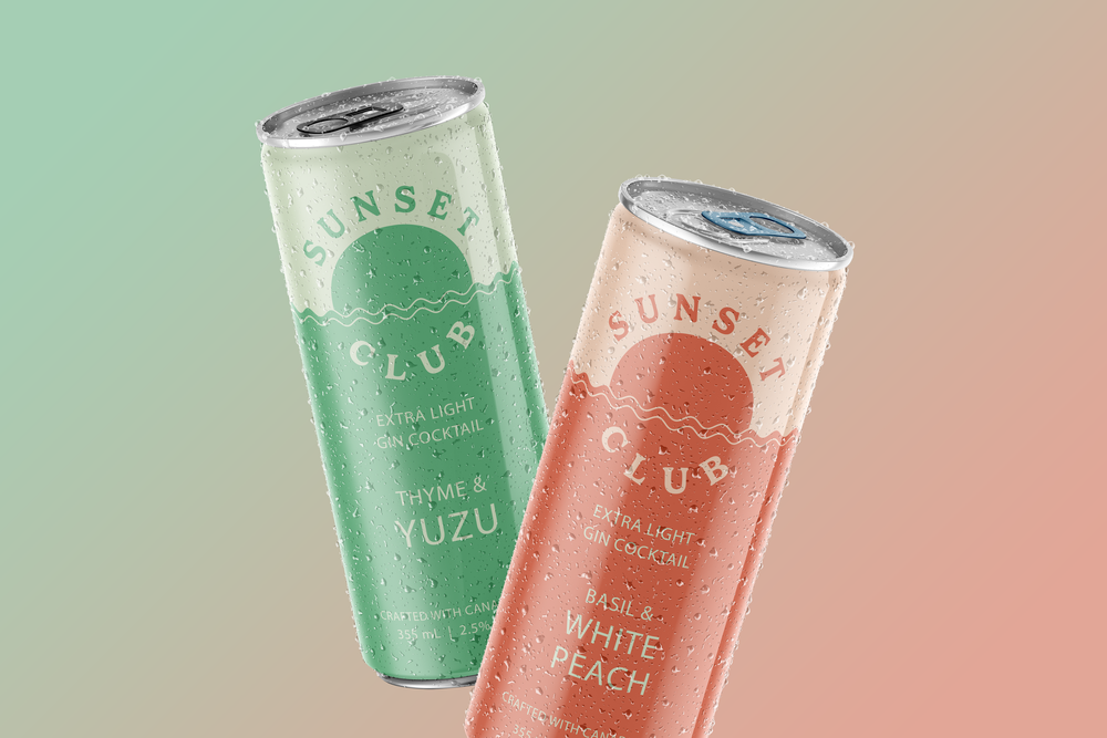 Complete brand identity design for RTD Sunset Club