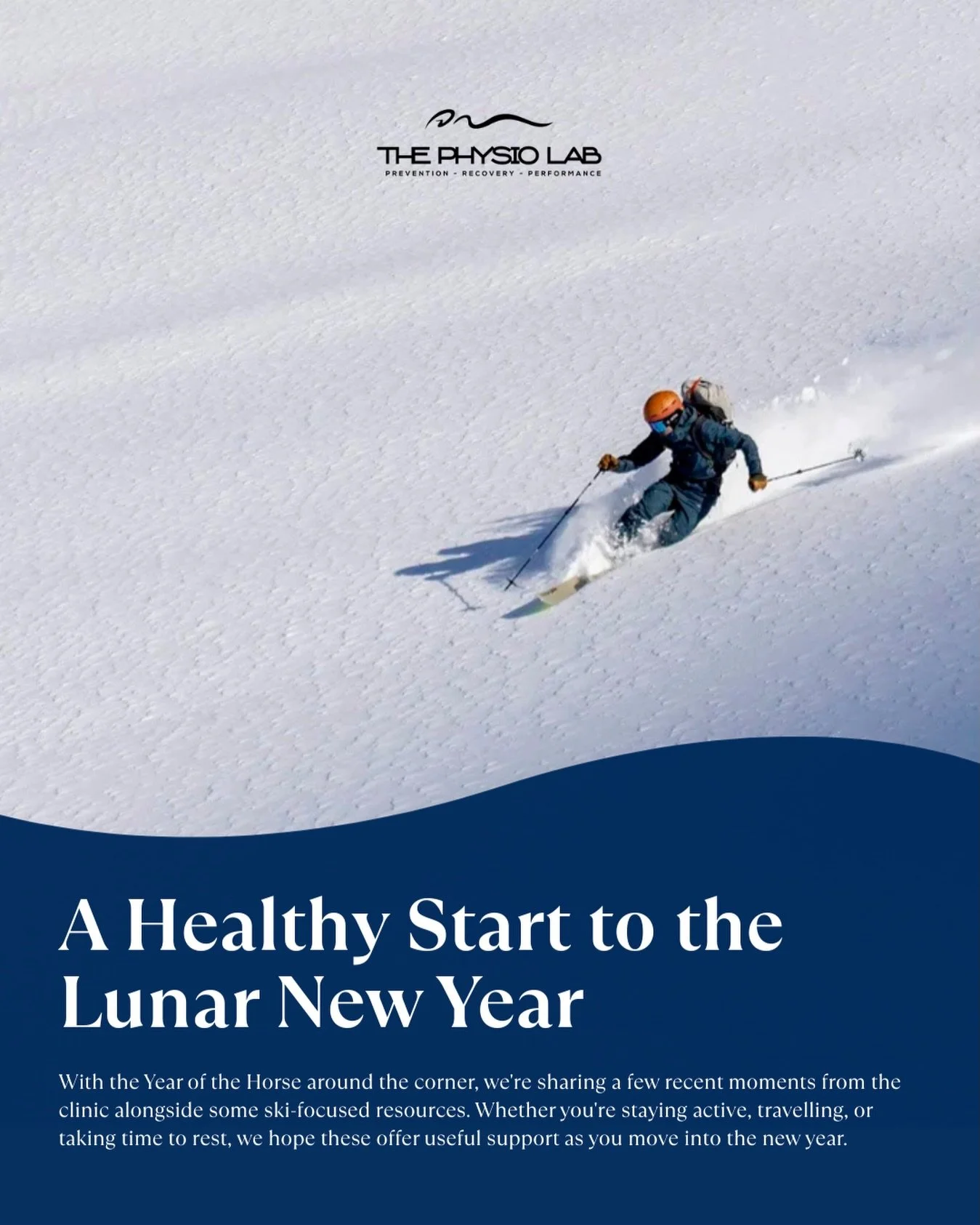 Check out our newsletter! 

As the Year of the Horse approaches, we&rsquo;re sharing some recent moments from the clinic along with ski-focused resources. Whether you&rsquo;re staying active, traveling, or resting, we hope these support you as you en