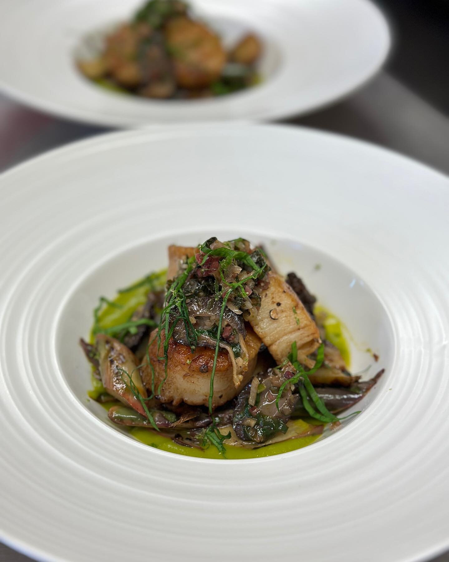 Salivating over this refreshing dish featuring all the best elements of Spring , including ramps, purple asparagus and morrels. Join us for our Coterie pop-up on May 20th for more spring focused dishes, you may even receive an amuse bouche version of