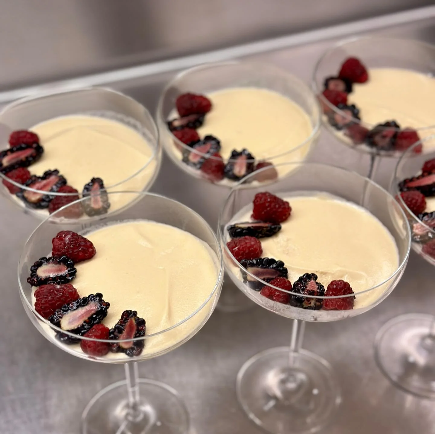 Still thinking about how these Zabagliones were so delicious that our client walked back to kitchen to ask if there was any more to go around 🫐🍨

#rootsforthesoul #scratchfood #organicfood #locallymade #locallysourced #privatedining #curatedmenus #