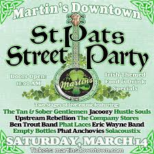 Martin's Downtown St Pats Street Party 