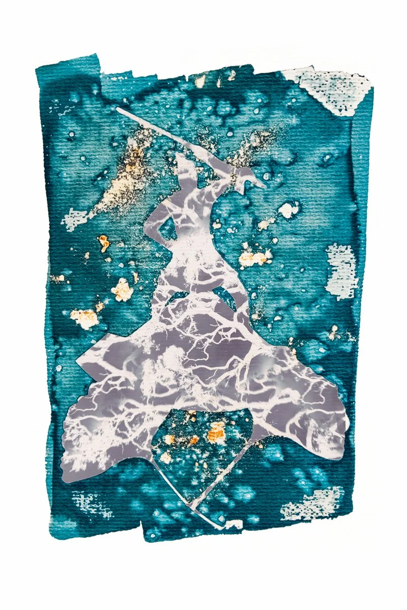 Matariki - Wet Cyanotype