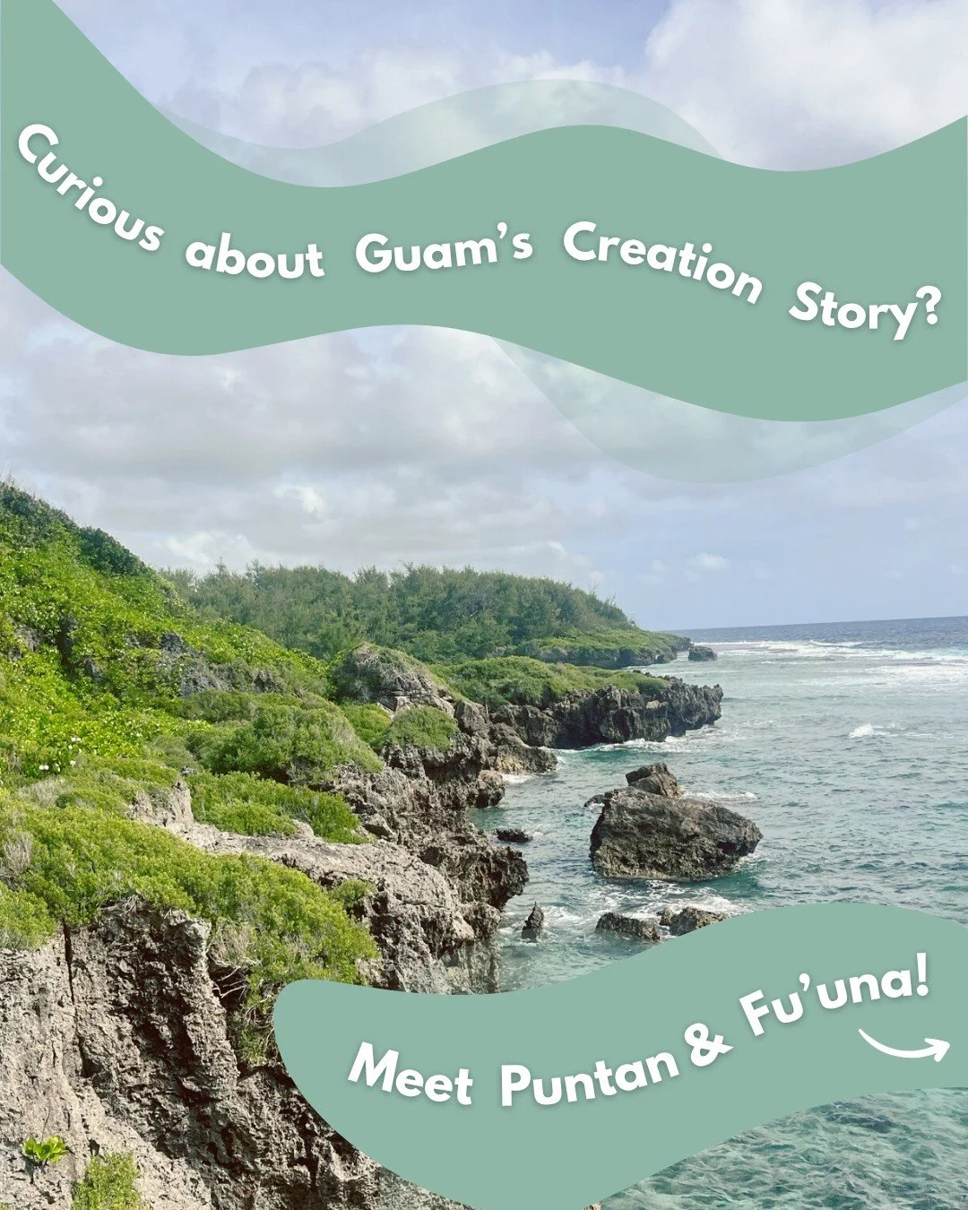 Gu&aring;han&rsquo;s Creation Story: The Legend of Puntan and Fu&rsquo;una 

Across the world, every culture tells its own story of how life began. According to CHamoru oral history, the island of Gu&aring;han was born from the love of two divine sib