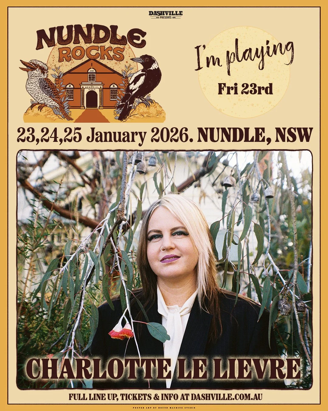 Charlotte Le Lievre promo pic Nundle Rocks 2026