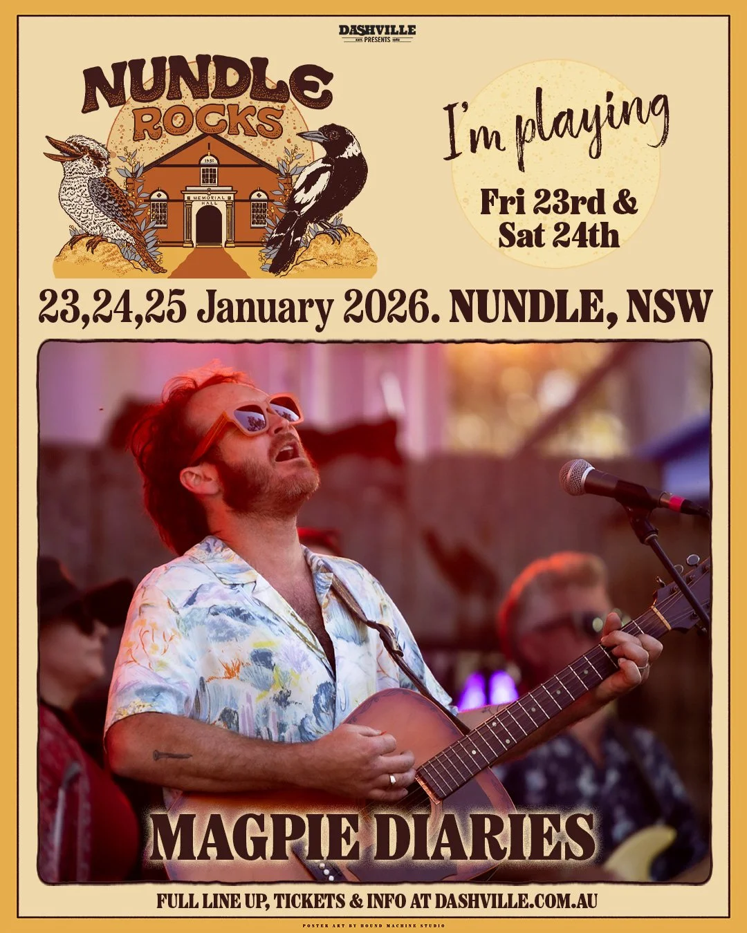 Magpie Diaries promo tile Nundle Rocks 2026