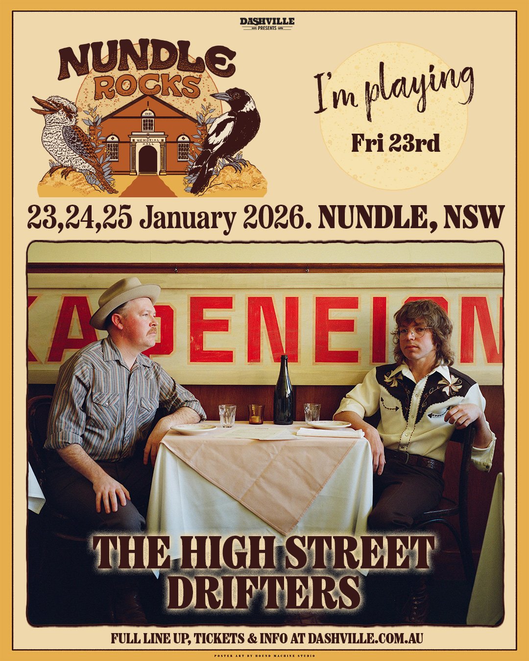 The high Street Drifters promo tile Nundle Rocks 2026dle Ro