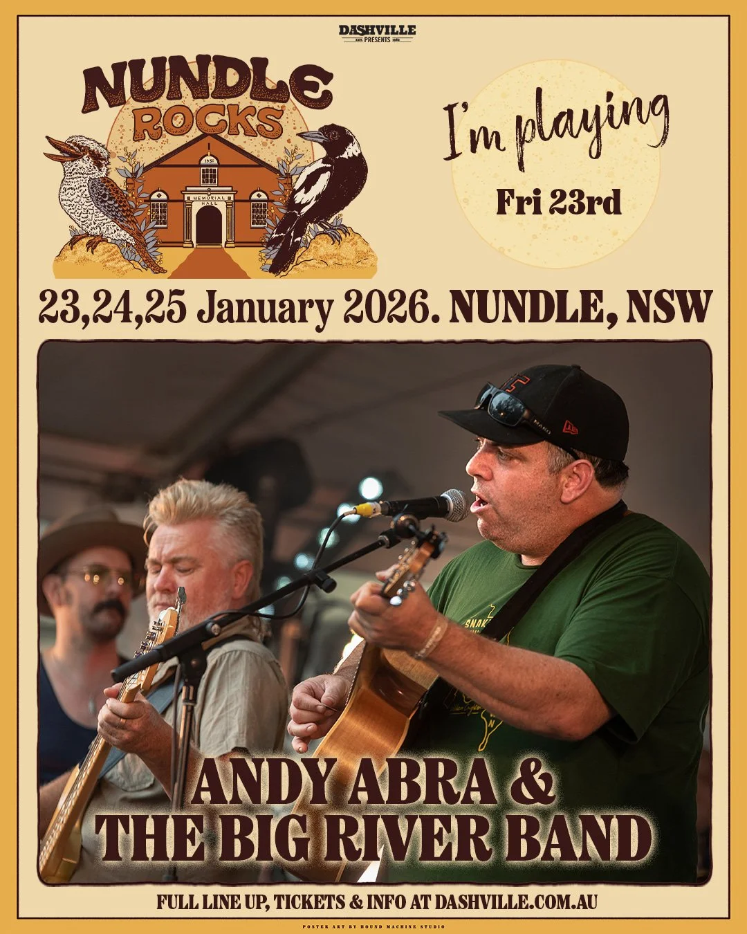 Andy Abra promo tile Nundle Rocks 2026