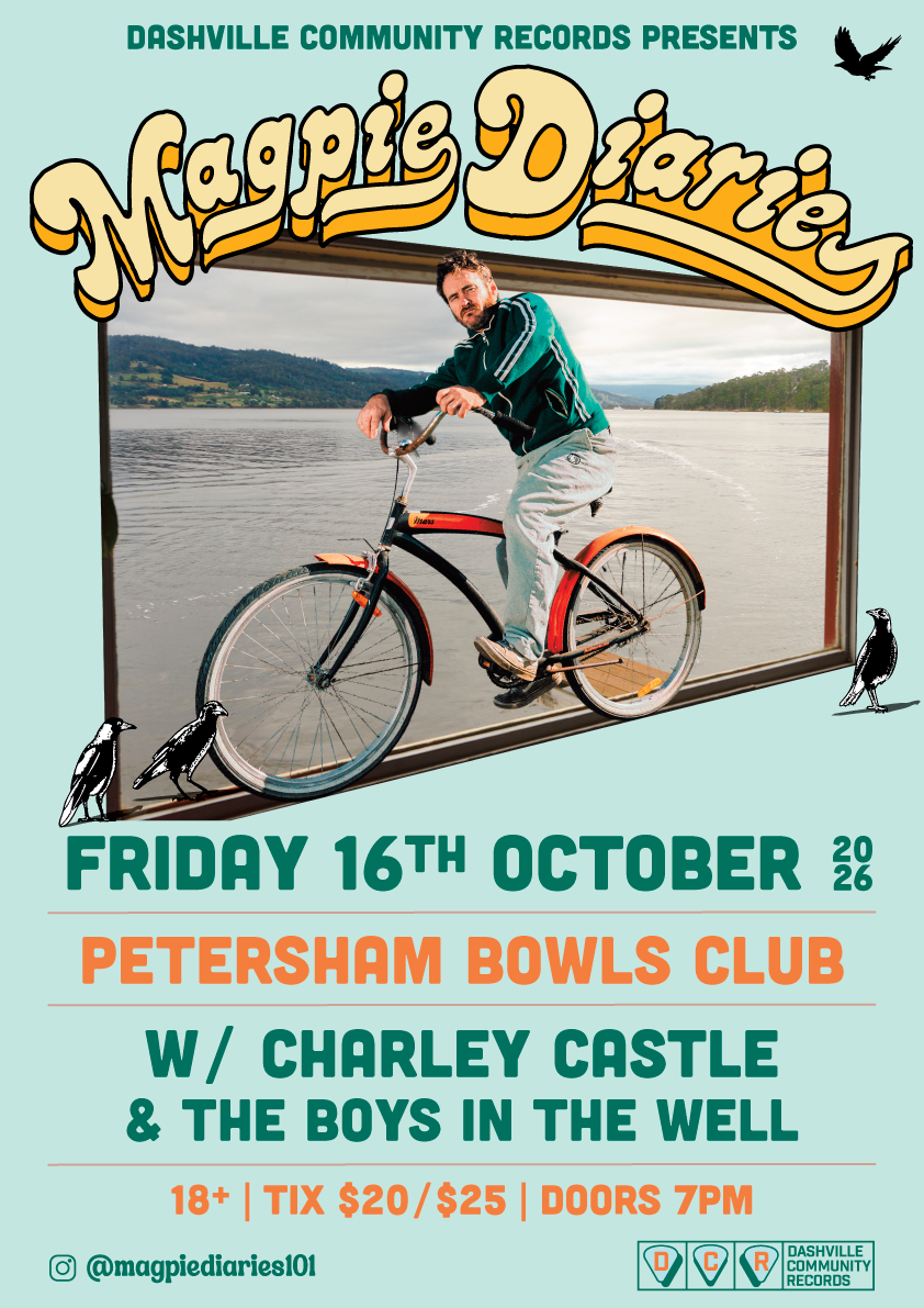 Magpie Diaries Petersham Bowlo poster