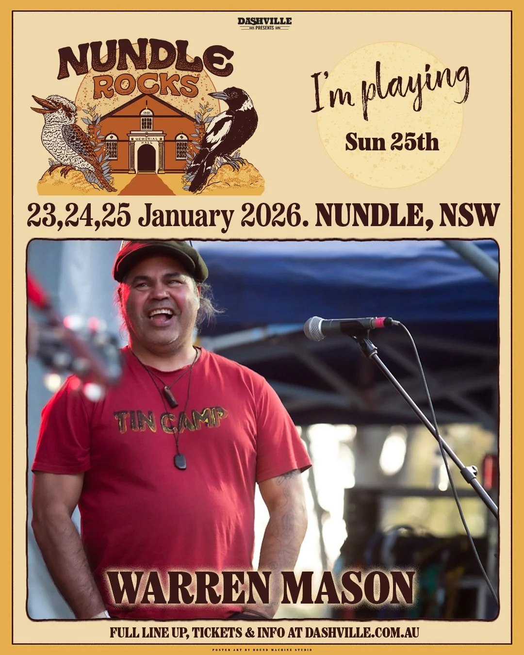 Warren Mason promo tile Nundle Rocks 2026