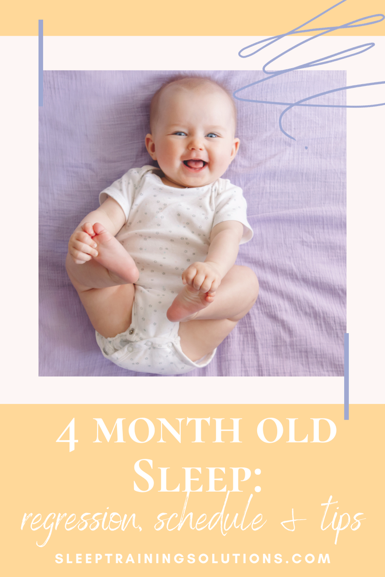 4 month old sleep regression, schedule and tips — Baby Sleep Training
