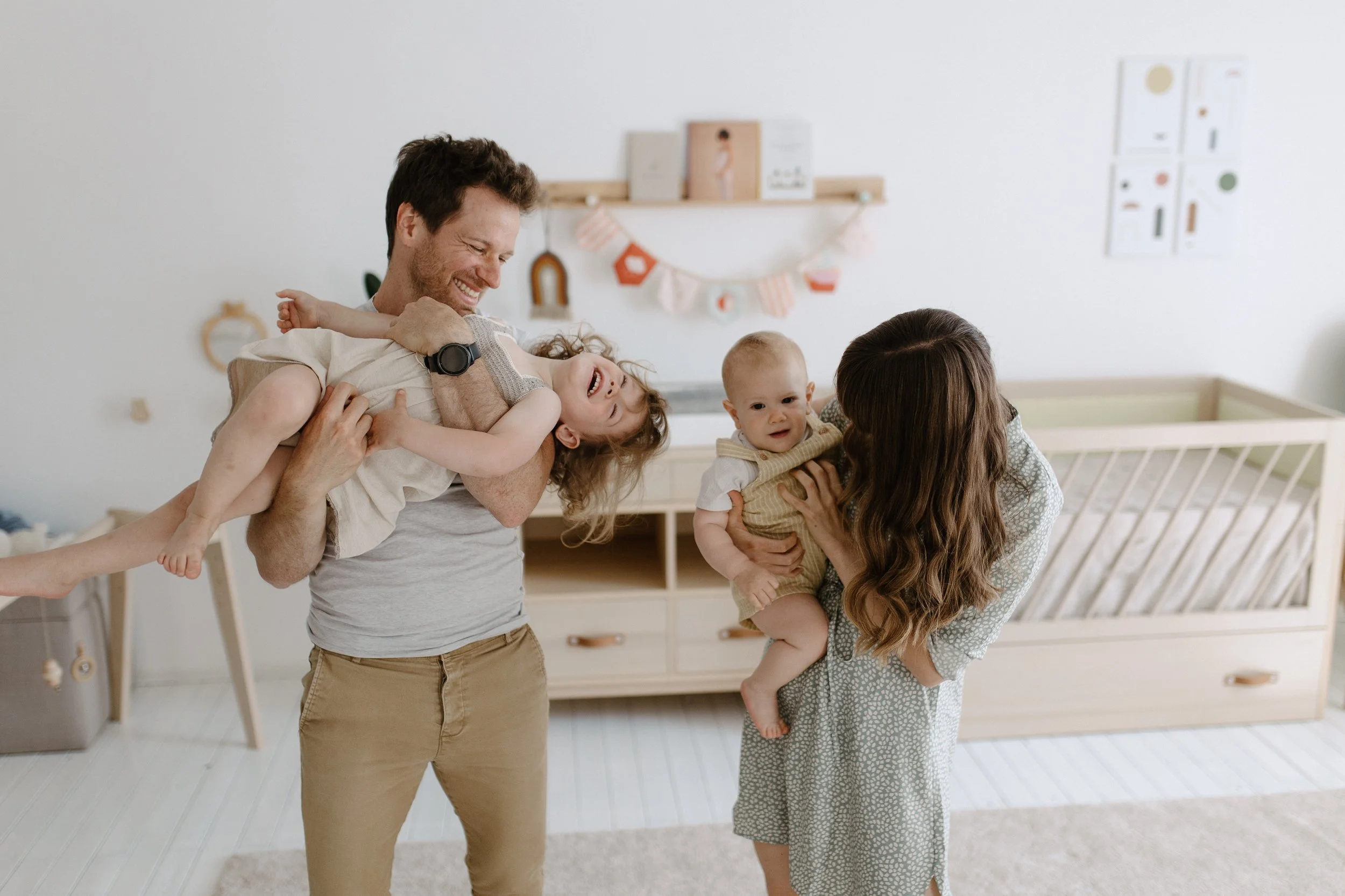 Zsófi, Bence, Bogi és Buda