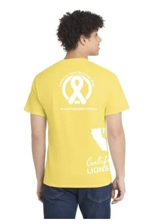 Childhood Cancer Yellow T-Shirt
