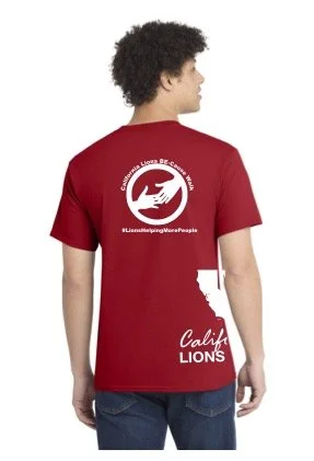 Humanatarian Relief red T-Shirt