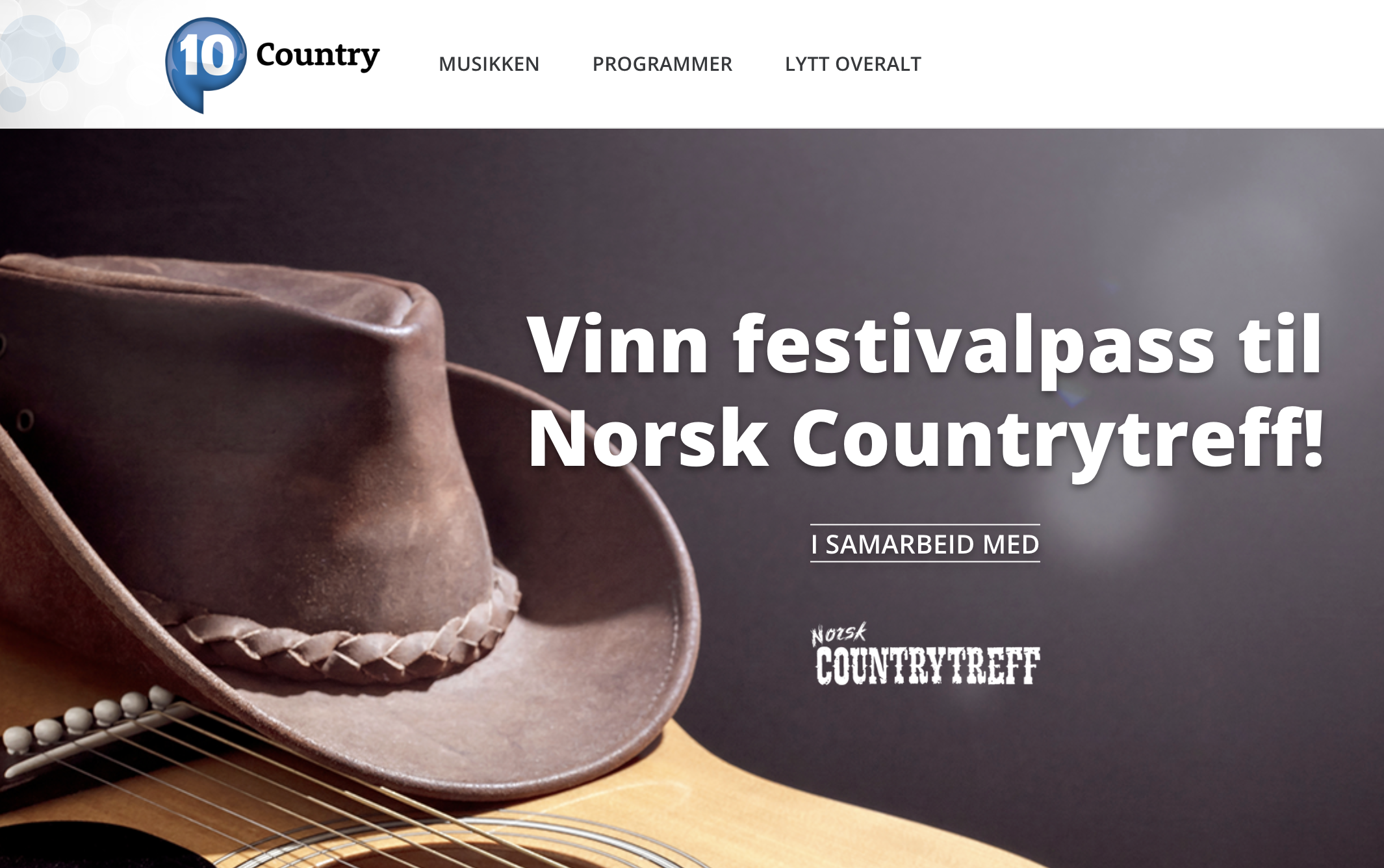 Win a festival pass to Norsk Countrytreff