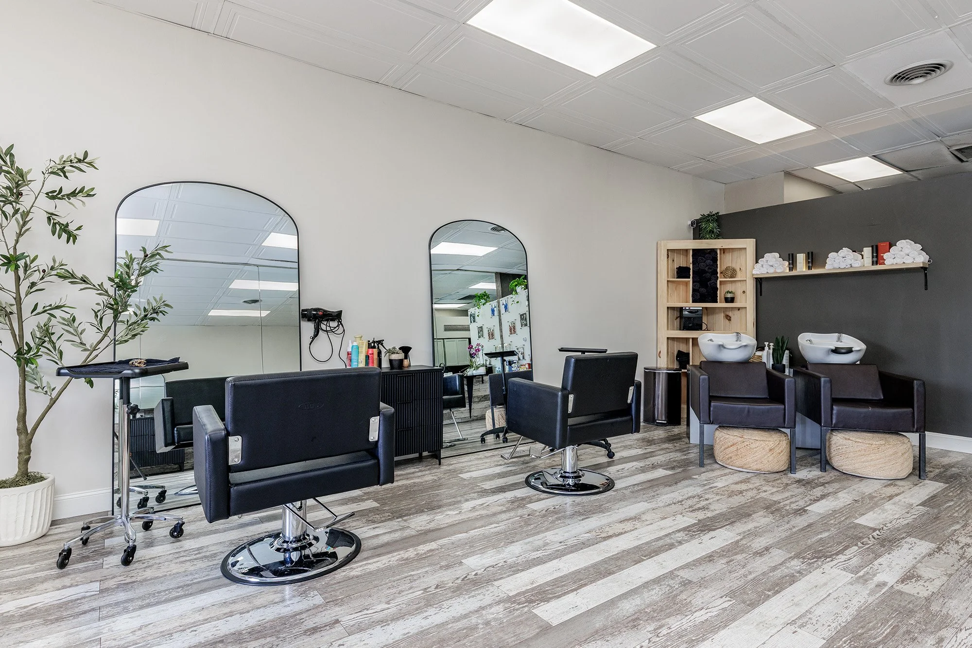 Beauty salon photography branding image