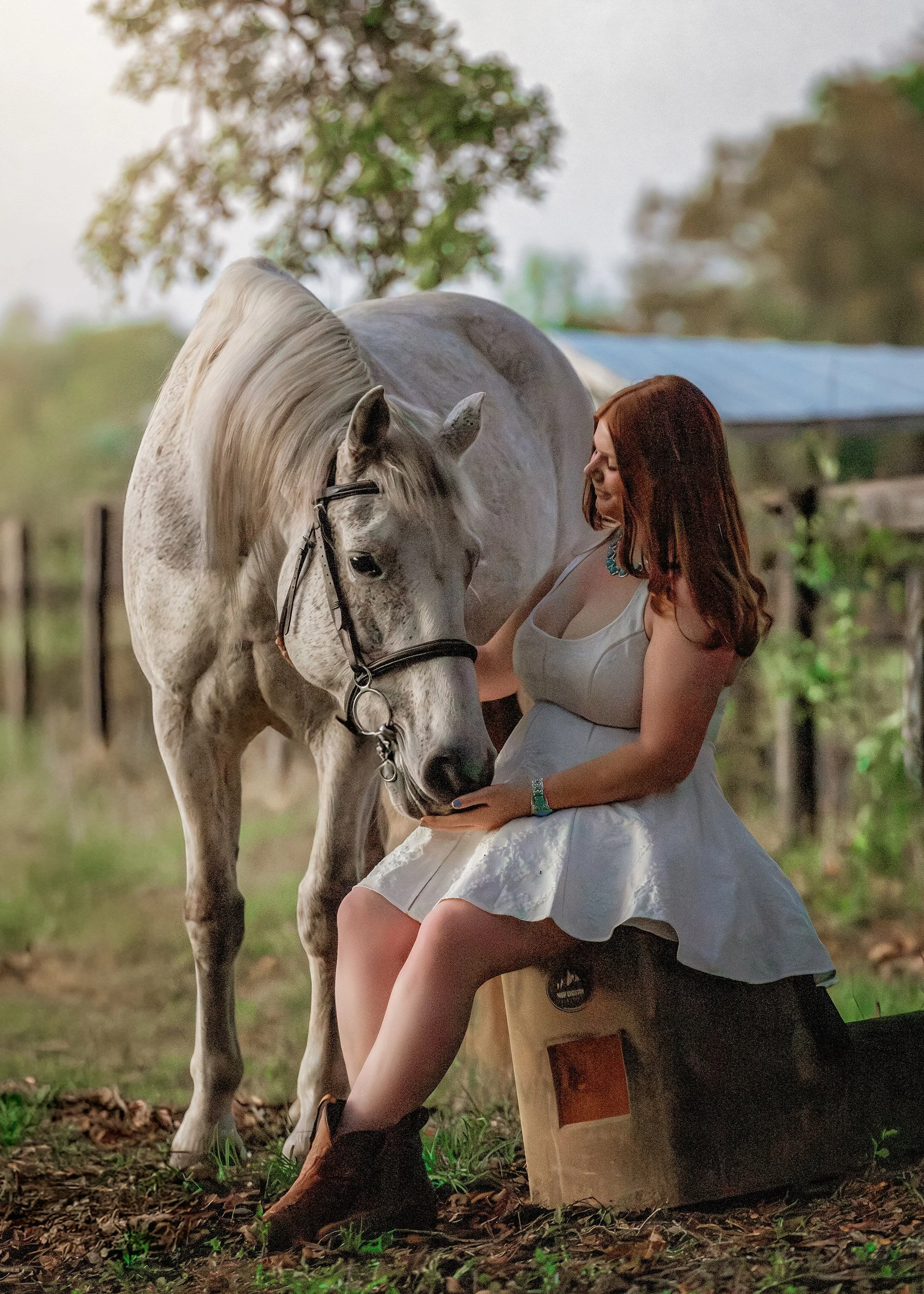 Senior session equine photographer in Citrus County Florida