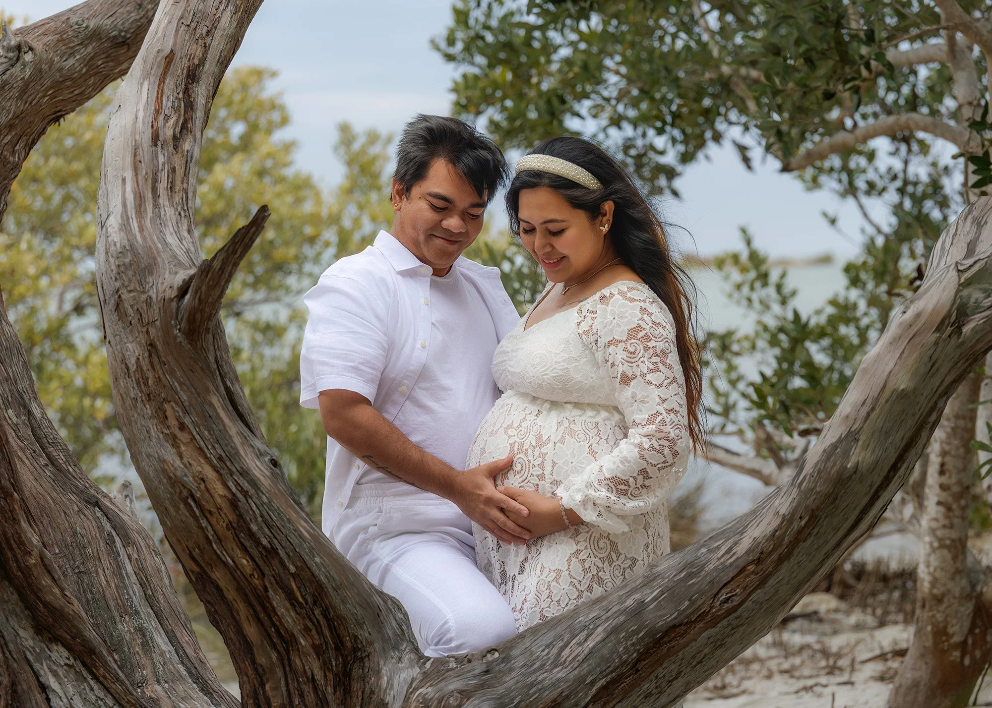 Beach maternity photographer Citrus County, Florida