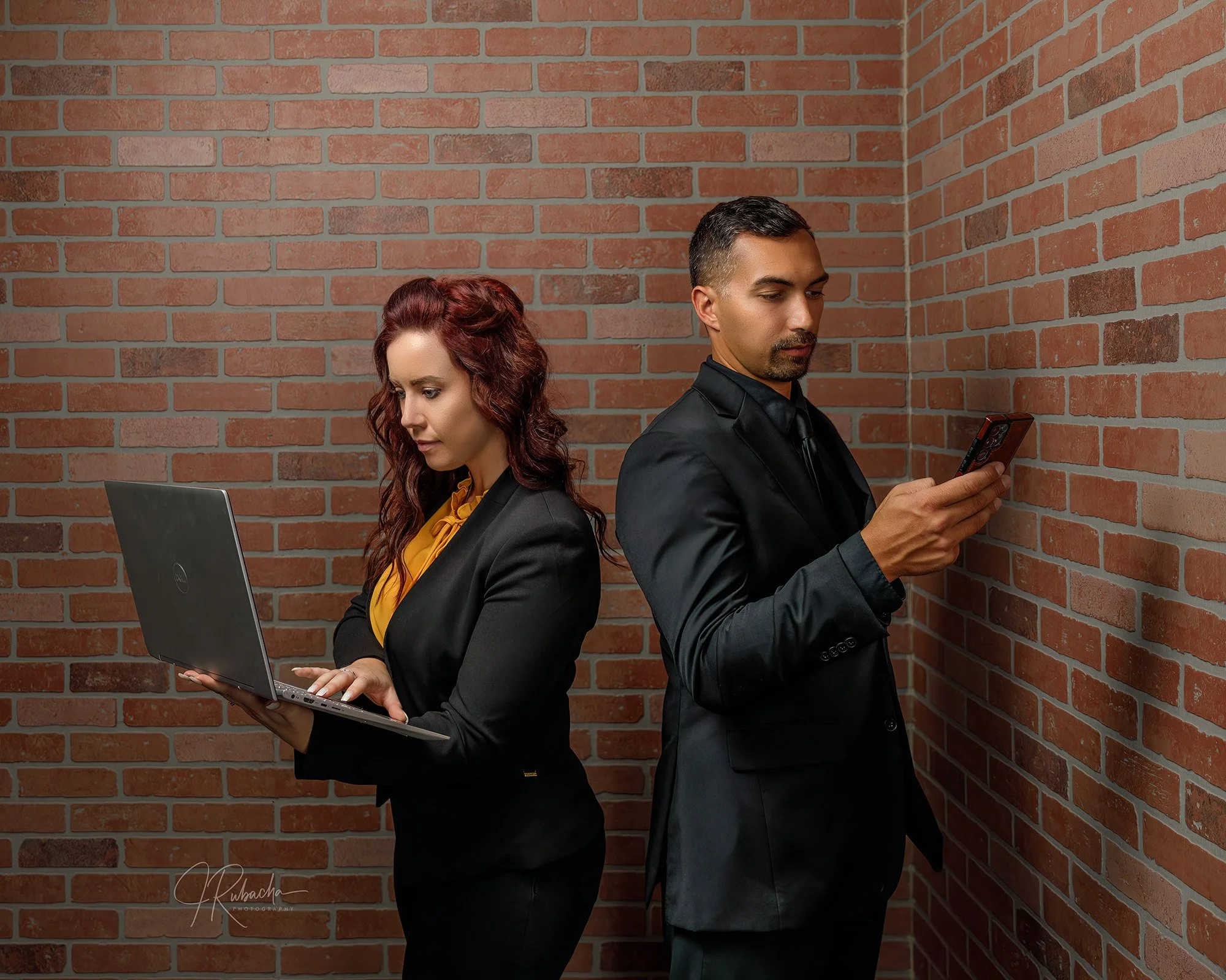 Real estate team branding photography session