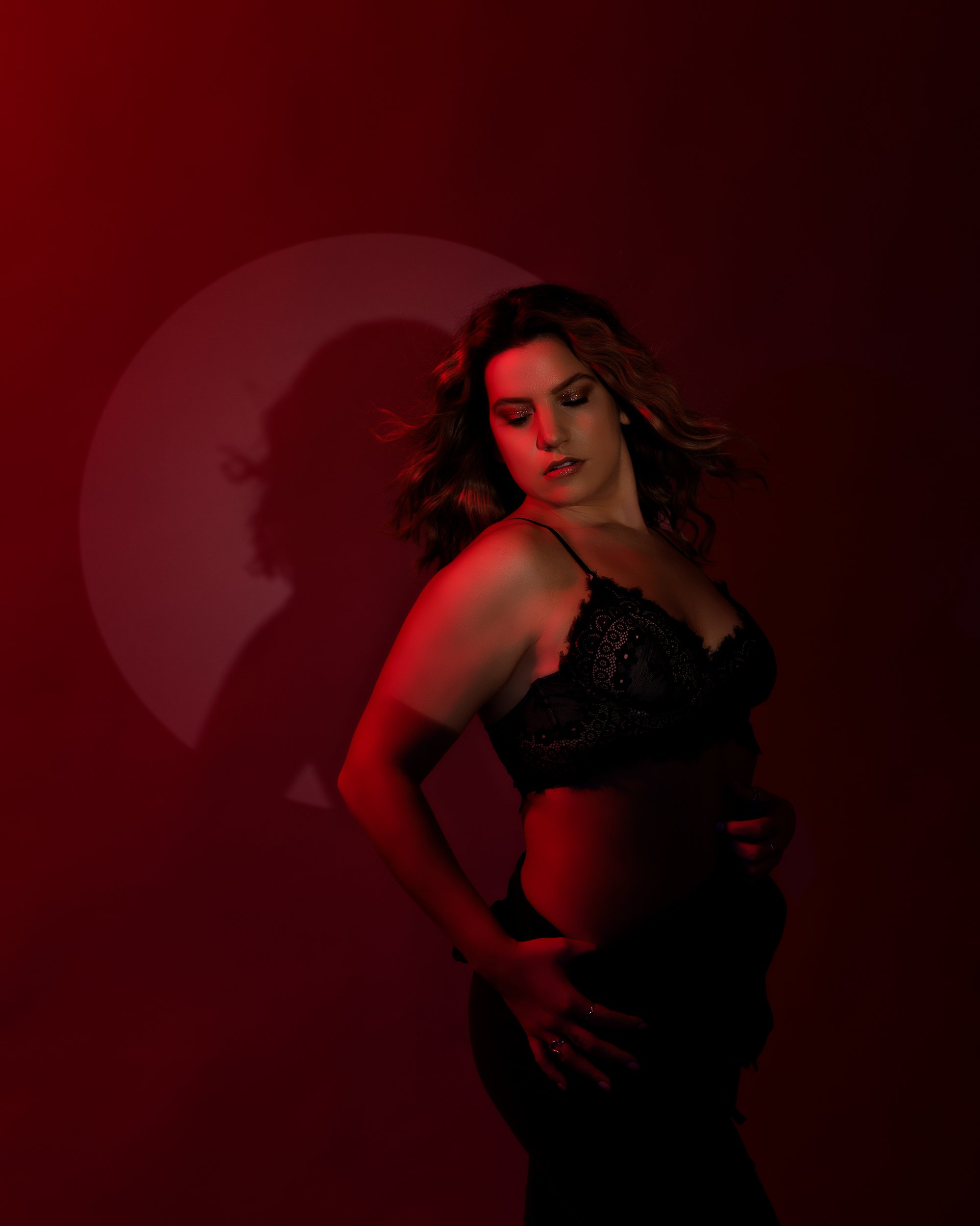 Red hot Boudoir photography