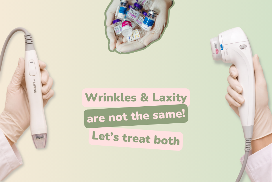 Wrinkles &amp; Skin Laxity Are Not the Same Thing. Are You Treating Both?