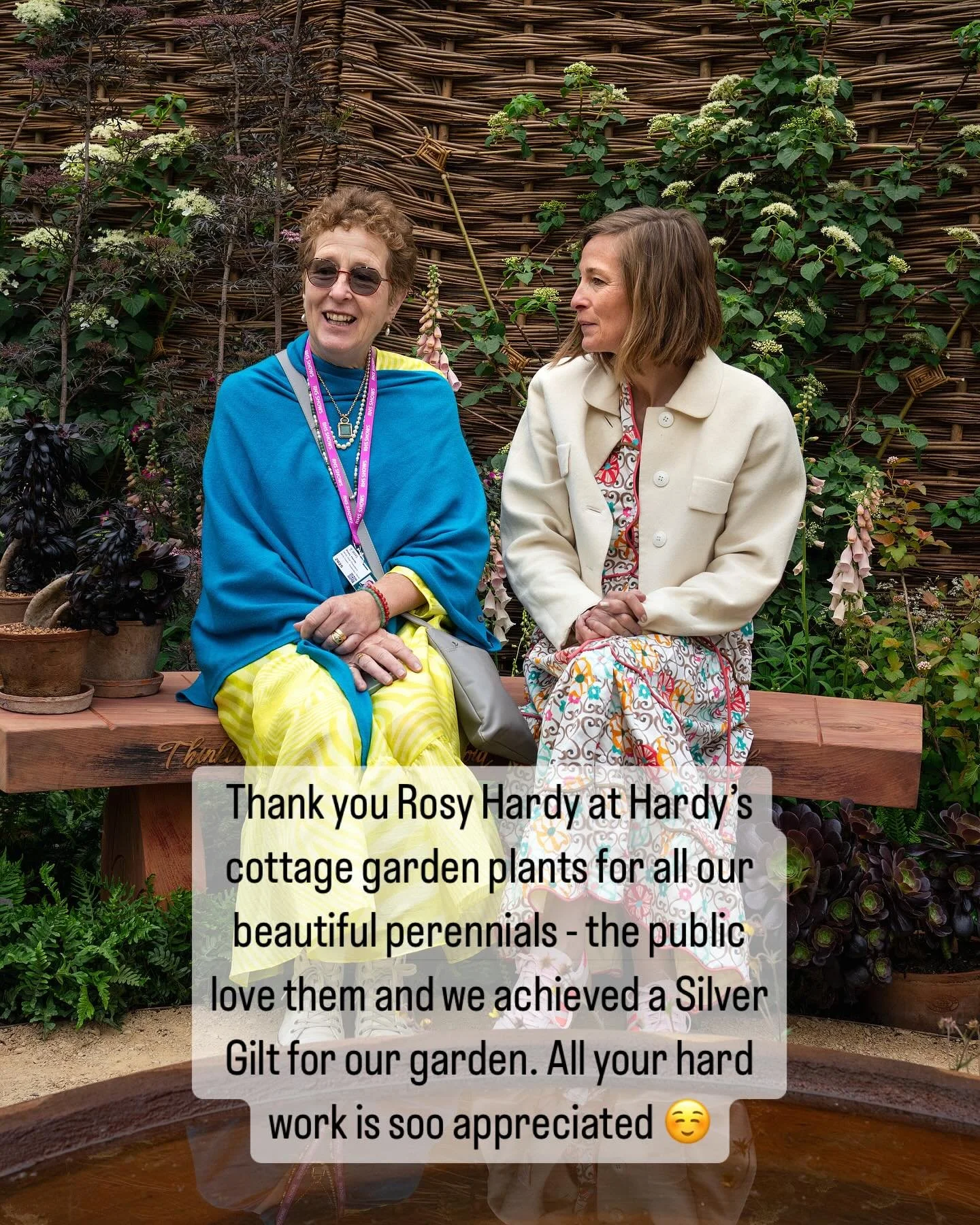 Dear Rosy and team, thank you from the bottom of our hearts for all your hard work and dedication in growing and sowing and caring for our perennials and annuals for Chelsea Flower Show 2025!  With love Katy

Without the hard work of our growers ther