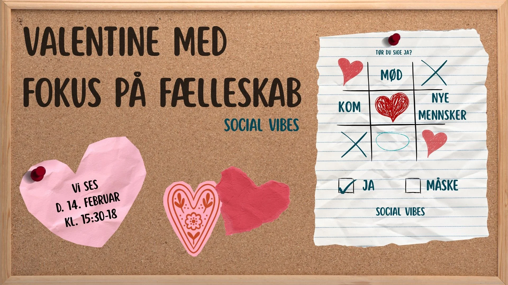 Social Vibes: Valentins dag (ikke en date!)
