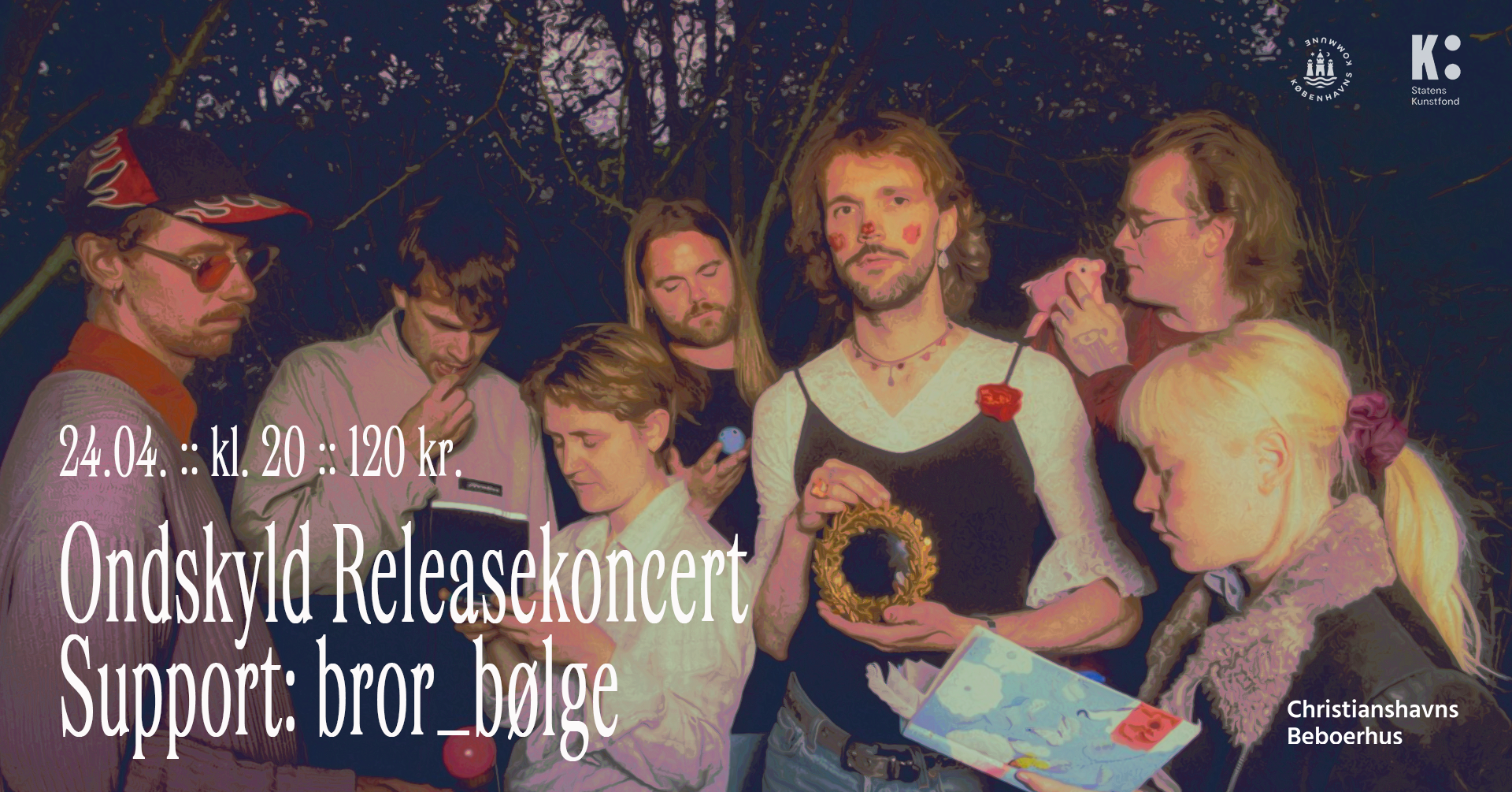 Ondskyld Releasekoncert :: Support: bror_bølge