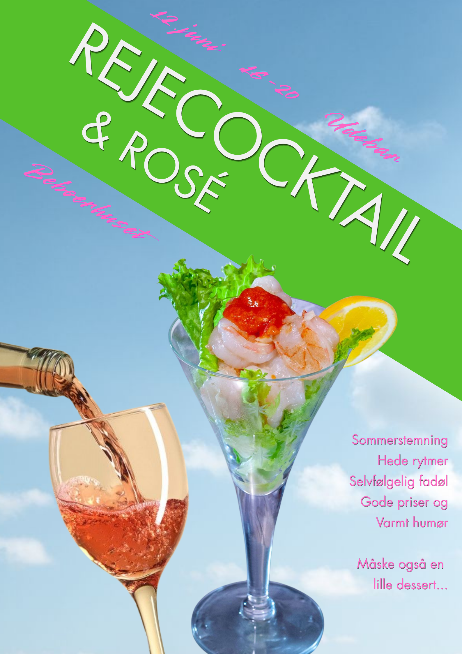 Fredagsbar: Rejecocktails og rosé