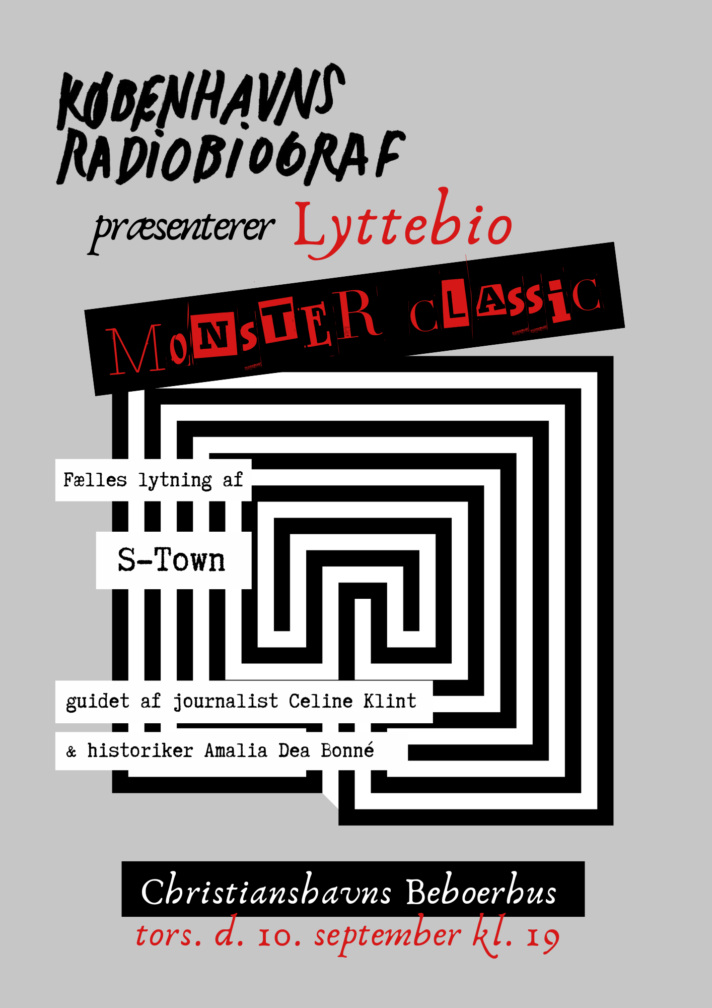 Lyttebiograf og talk: True crime monster classic