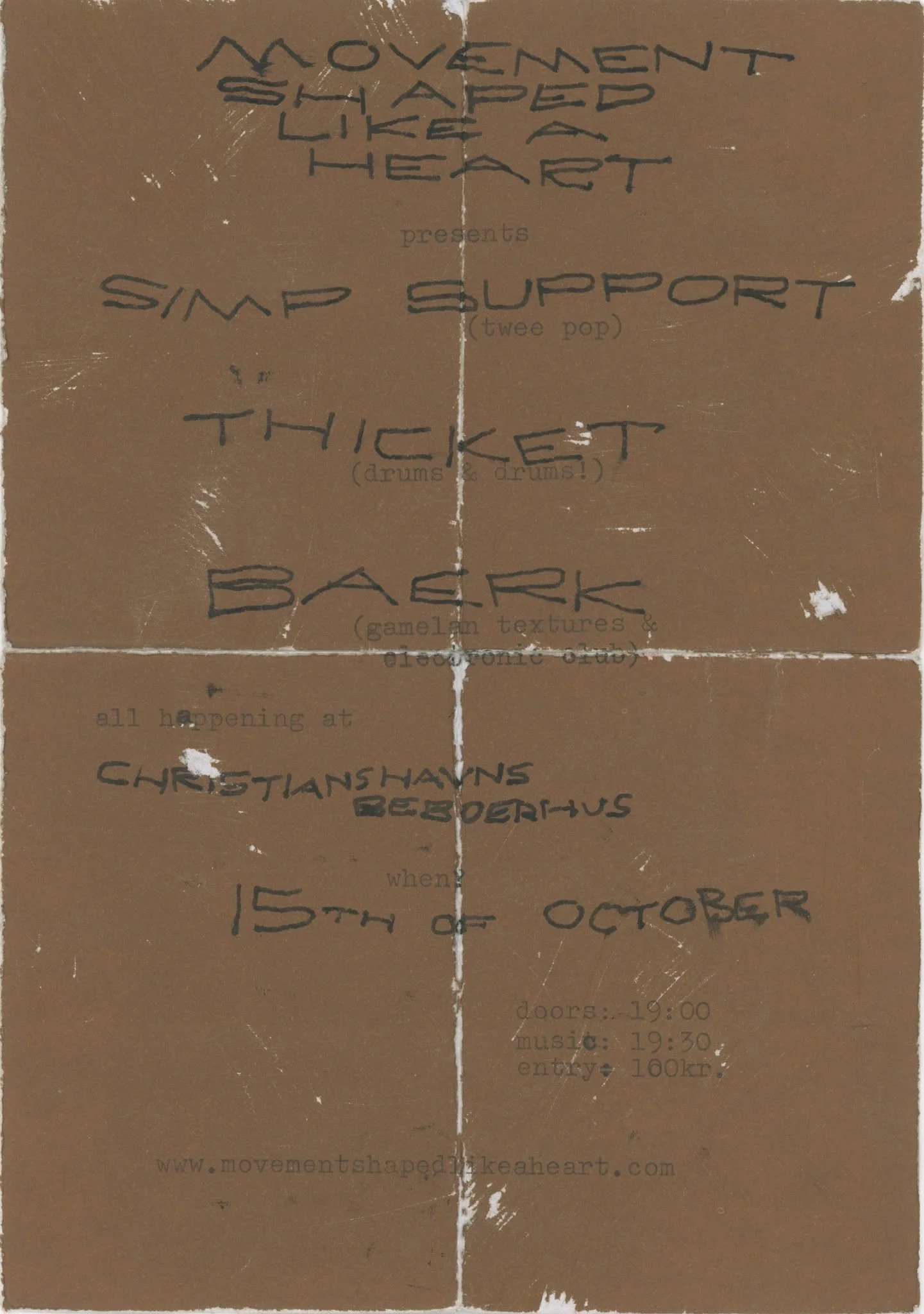 Movement Shaped Like a Heart .:. simp support .:. THICKET .:. BAERK