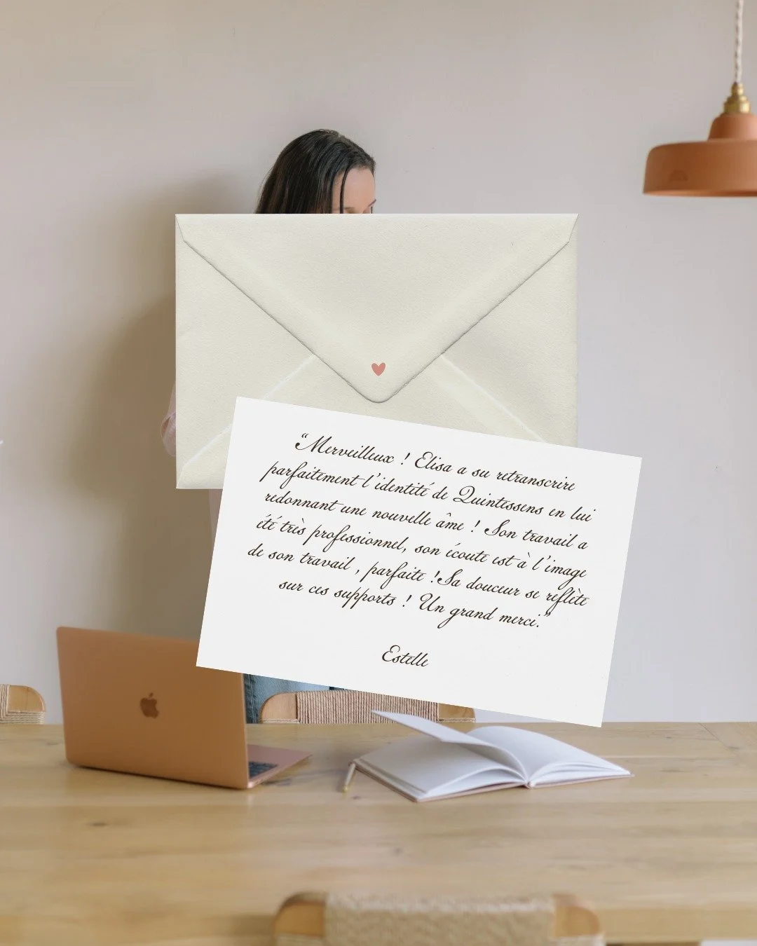 Quand les mots r&eacute;sonnent juste ✨
Accompagner Estelle dans la renaissance visuelle de @quintessens_maisondebienetre a &eacute;t&eacute; une &eacute;vidence douce.
Redonner une &acirc;me &agrave; une maison de beaut&eacute;, c'est capter son ess