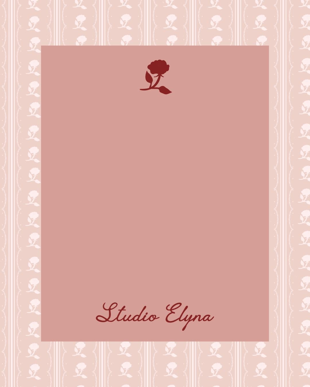 Au d&eacute;part, je n&rsquo;avais pas pr&eacute;vu de changer l&rsquo;identit&eacute; visuelle de Studio Elyna.

J&rsquo;avais commenc&eacute; par une &eacute;tude de march&eacute;, puis par une r&eacute;flexion sur la suite du studio et ma fa&ccedi