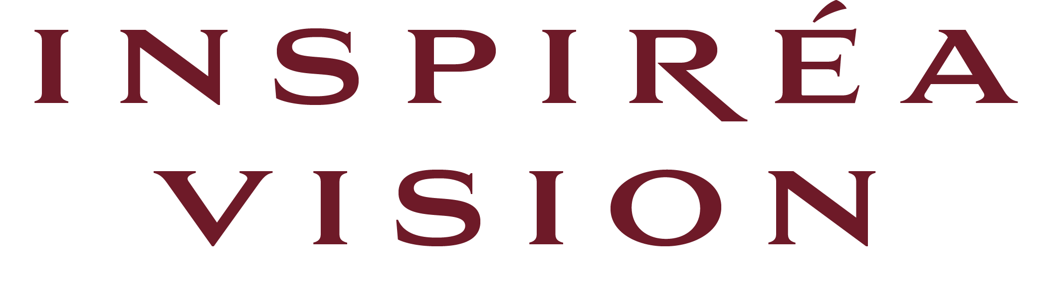 Logo avec le texte inspiré par la vision