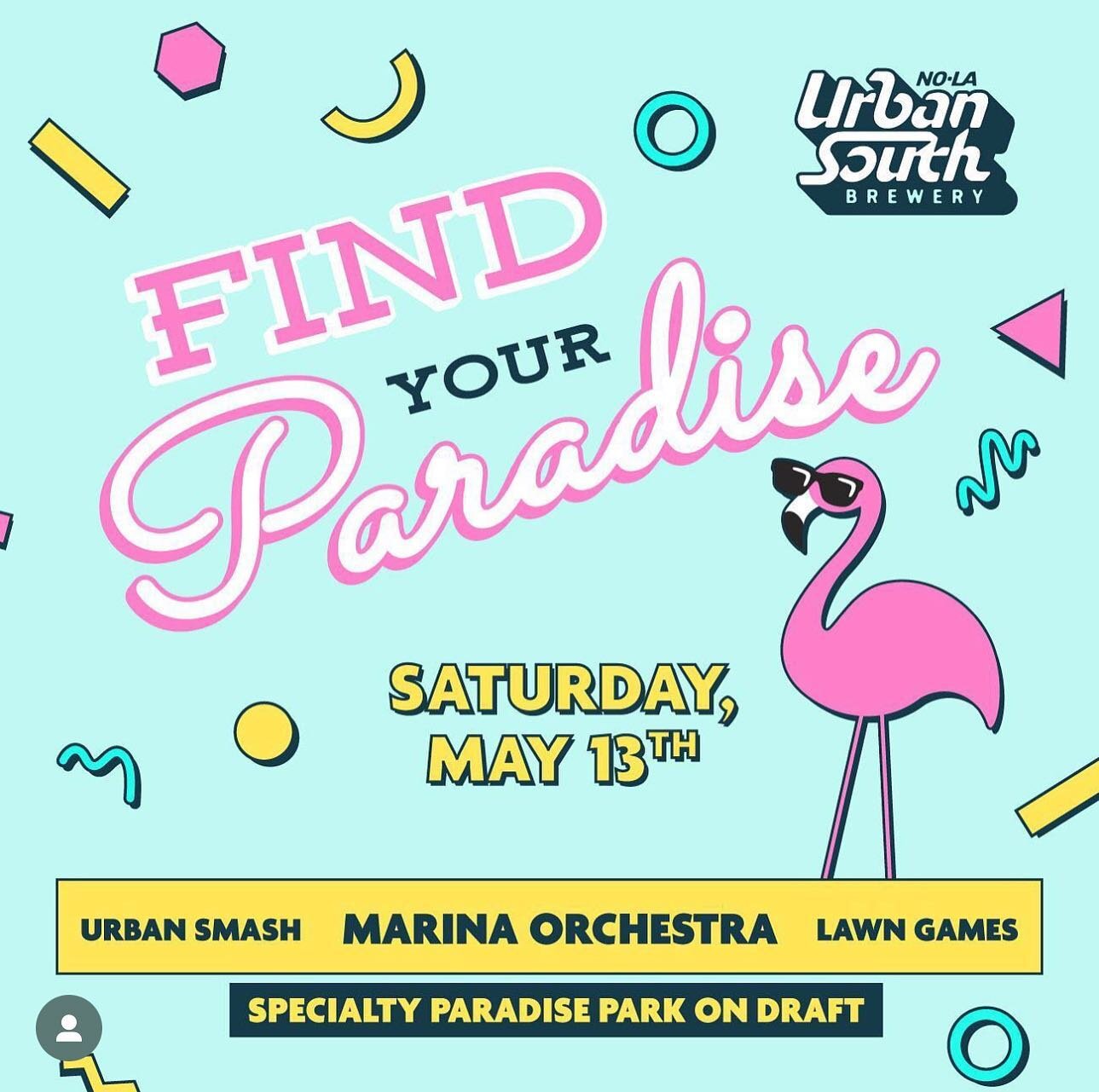 Come hang with @marinaorchestra at @urbansouthbeer today starting at 2:30!