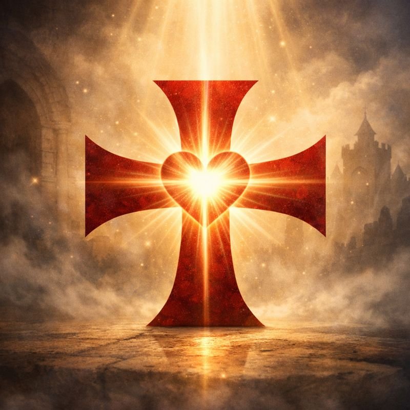 💛 Templar &amp; Magdalene Remembrance Transmissions — A Heart Activation Library