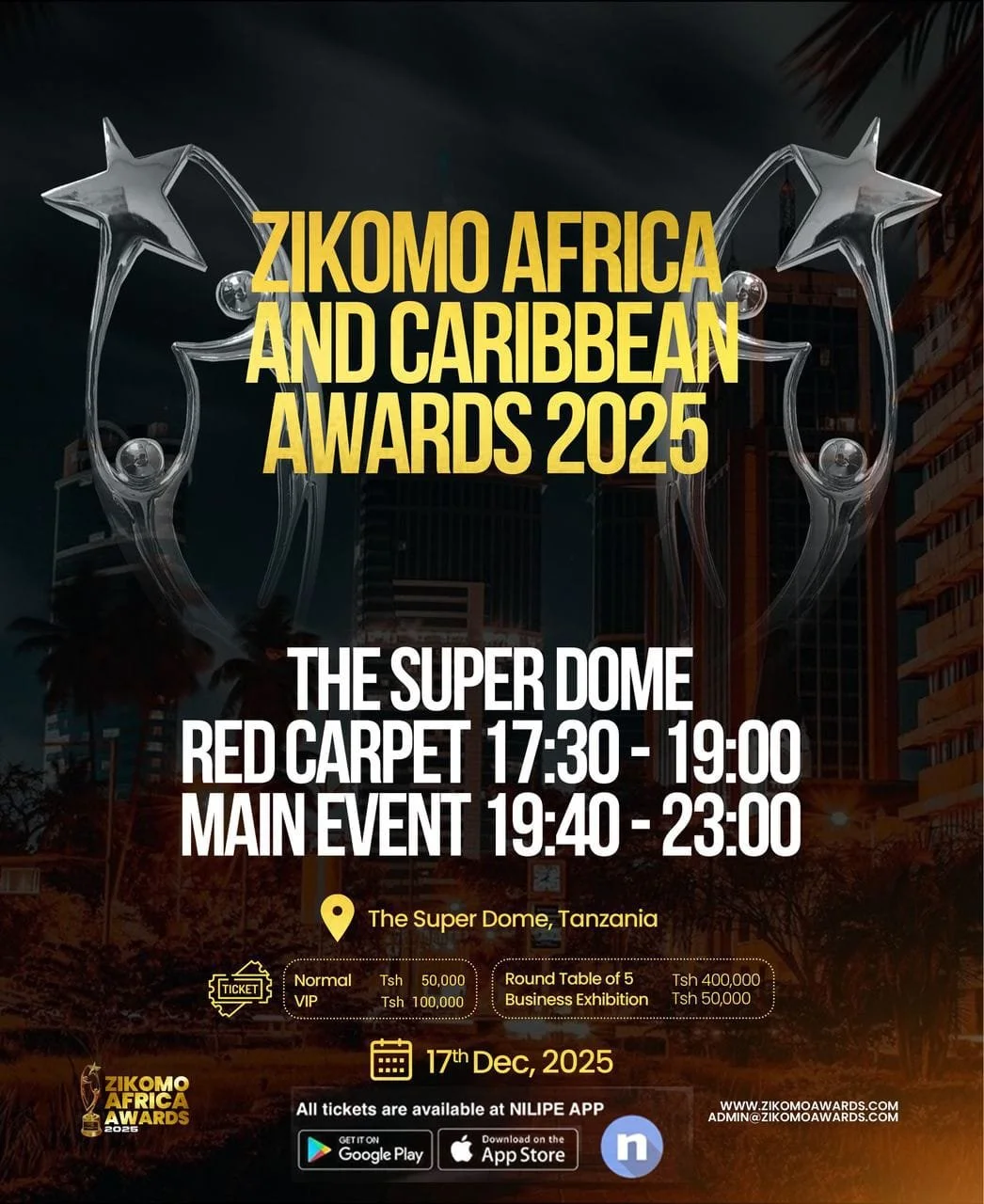 Zikomo Awards