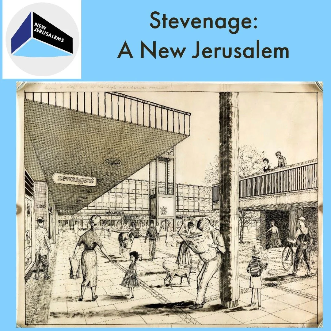📜 Stevenage: A New Jerusalem
🗓️ Thursday 24 July | 
📍 Hertfordshire Archives
🎟️ Free illustrated talk + document viewing
Since 2022, we’ve been collaborating with the New Jerusalems project—cataloguing incredible records from Stevena