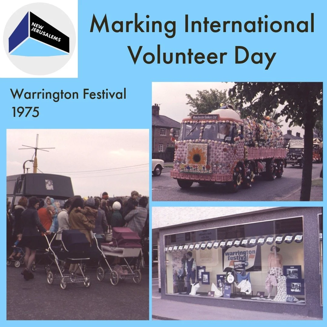 International Volunteer Day

These photographs from the 1975 Warrington Festival capture the colour, energy and community spirit that shaped the early years of Warrington New Town. From decorated floats to shop-front displays and local families takin