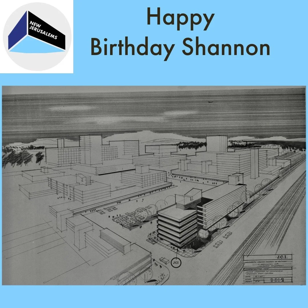 Happy Birthday, Shannon
1 January 1982

Today marks the anniversary of Shannon being formally granted town status on 1 January 1982 &mdash; a milestone in the history of Ireland&rsquo;s first New Town.

This image shows JCI Project plans for the Shan