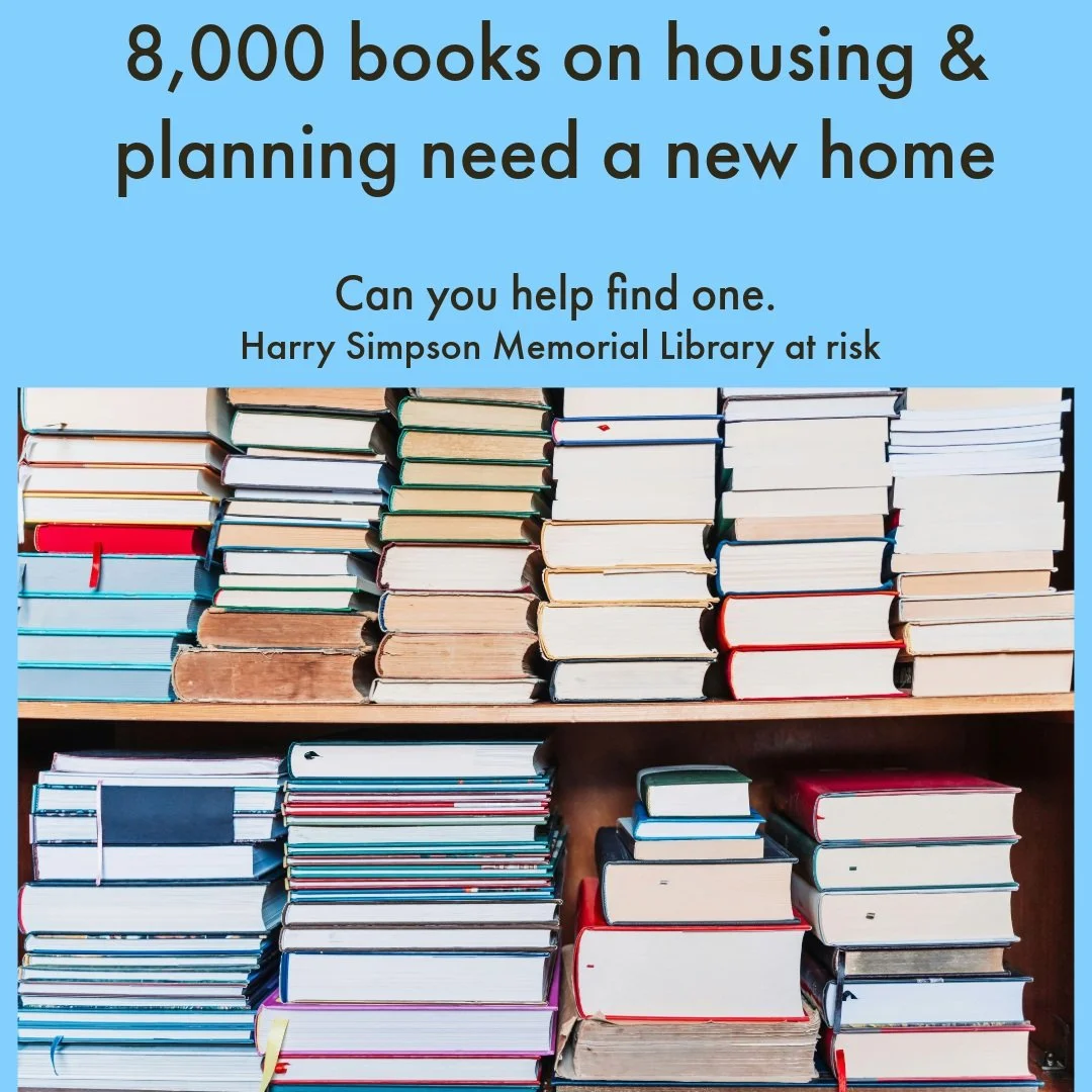 📚 8,000 books on housing and planning urgently need a new home.

The Harry Simpson Memorial Library, currently housed at the Octavia Hill Birthplace Museum in Wisbech, is looking for a new home.

It is an extraordinary specialist collection: around 