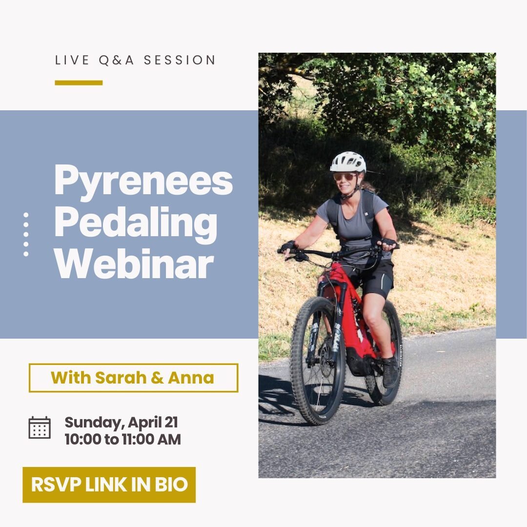 Attention beginner mountain bikers! This webinar will introduce our new entry-level e-biking tour for those looking to challenge themselves in a supported environment. 

Join us Sunday, April 21st, from 10:00 AM to 11:00 AM. 

RSVP link in bio.

#ath