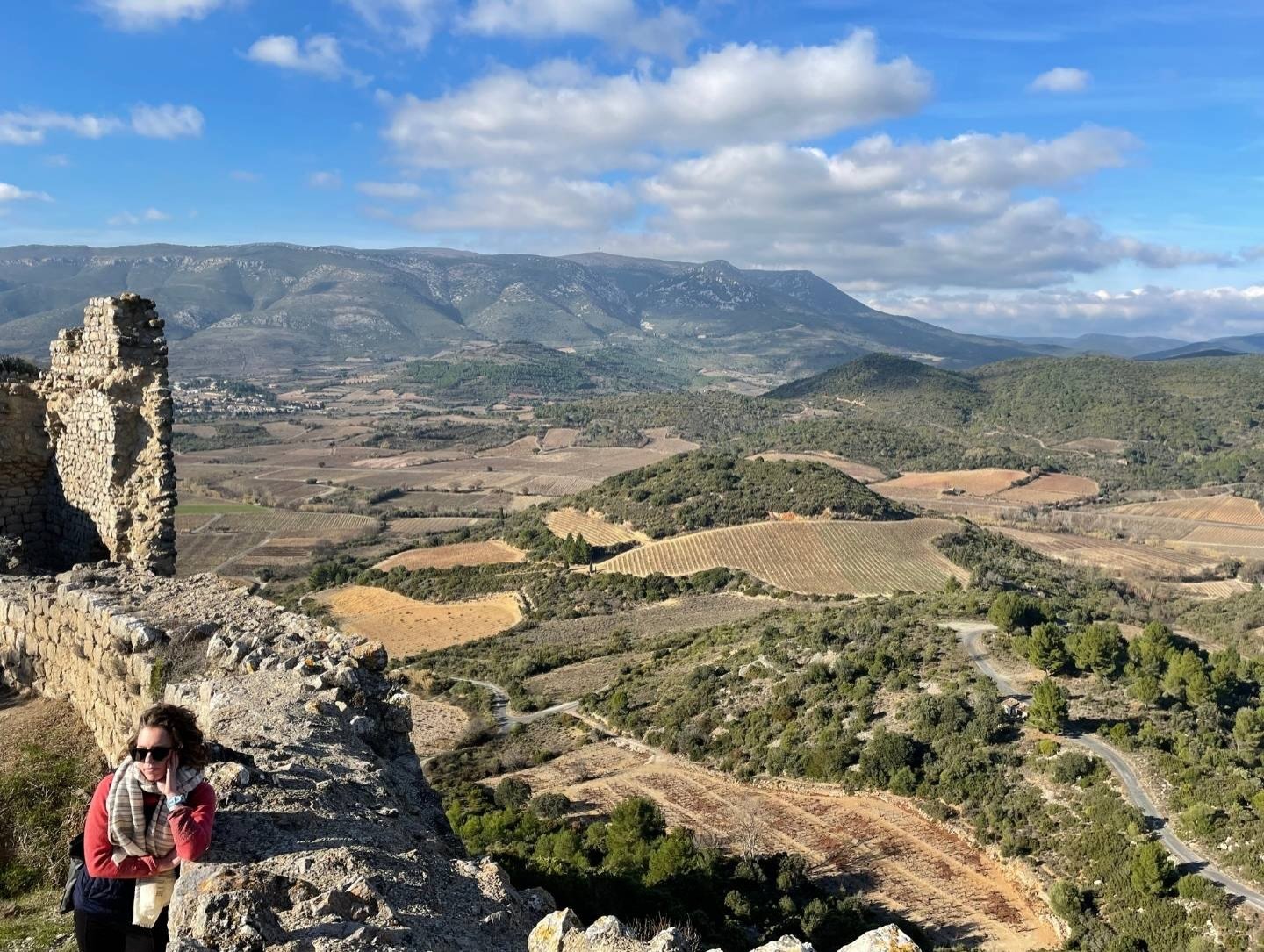 Ch&acirc;teau d&rsquo;Aguilar - a reminder of how place, history, and landscape are deeply intertwined. 

For more information on our tours and retreats: www.atharaadventures.com 

#chateaudaguilar #catharcastles #occitanietourisme #historicfrance #v