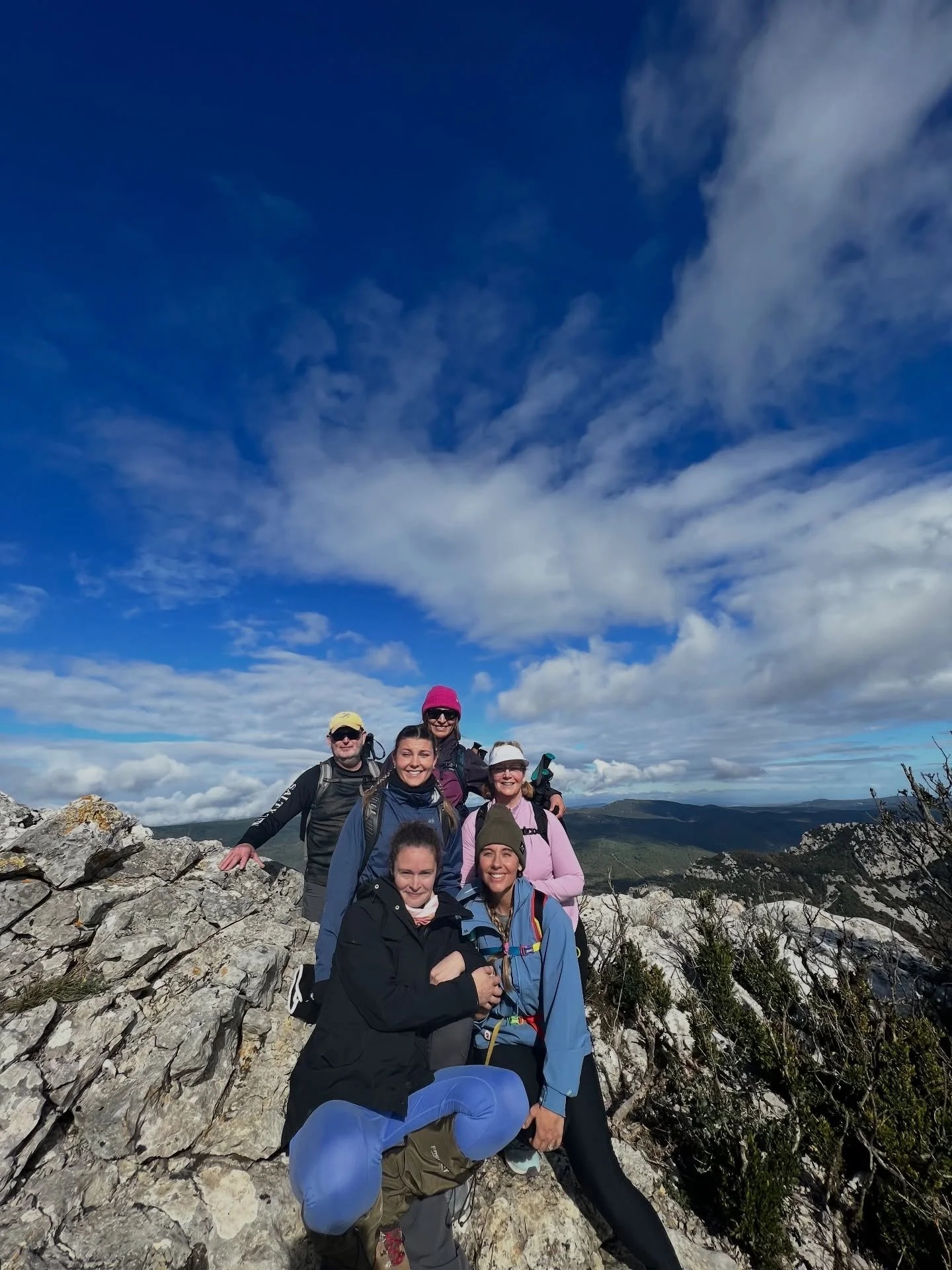 Big smiles on a very sunny day of hiking during our Sentier Cathare guided walking holiday. 🥾⛰️☀️

Find out more and join us on our next Sentier Cathare walking holiday here: www.atharaadventures.com 

#exploreholidays #walkingholidayseurope #walkin