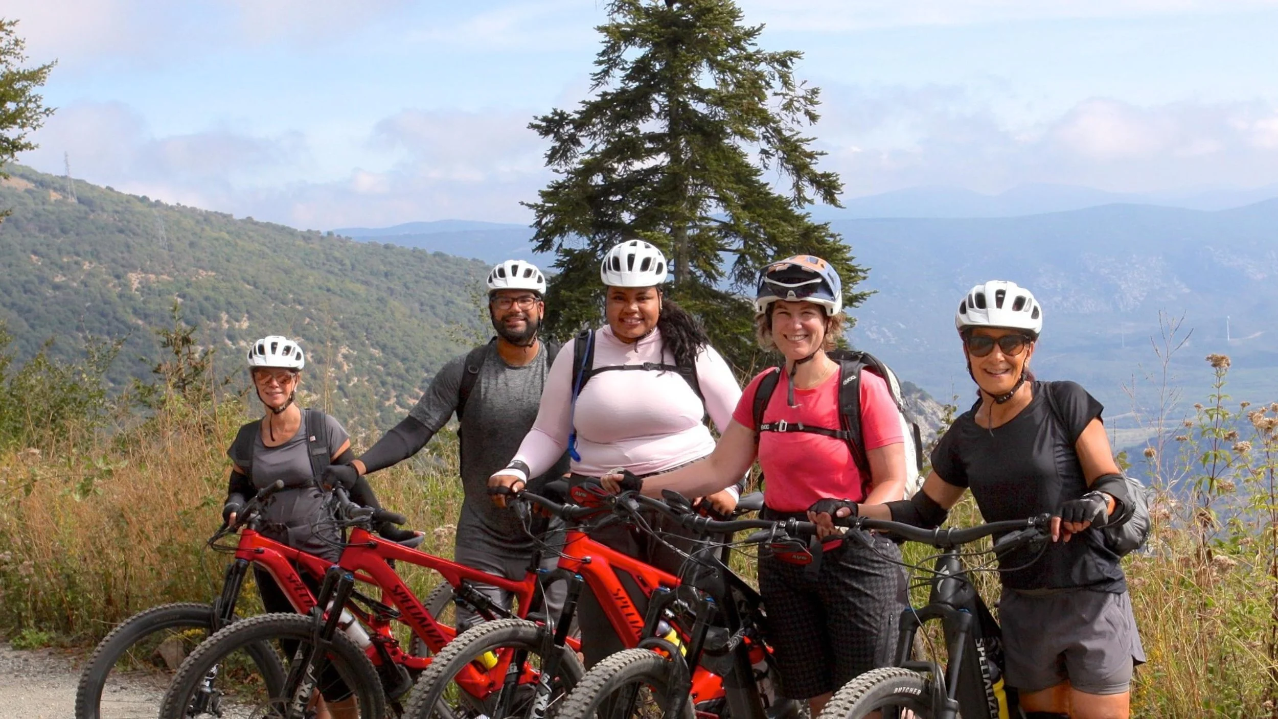 Enjoy flowy descents in the Pyrenees Mountains of Southern France.