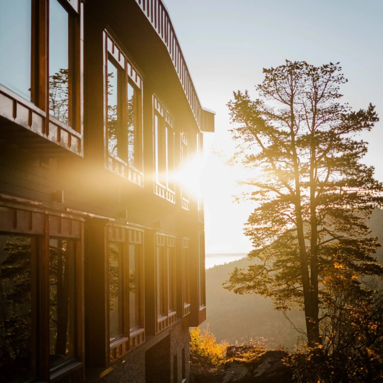 morning sun at a womens welness retreat for perimenopausal and menopausal women